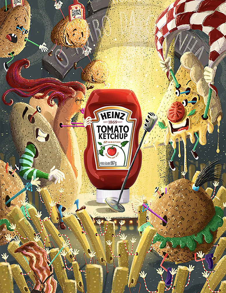 Matheus Furtado, illustrator, advertising, technology, children's illustrator