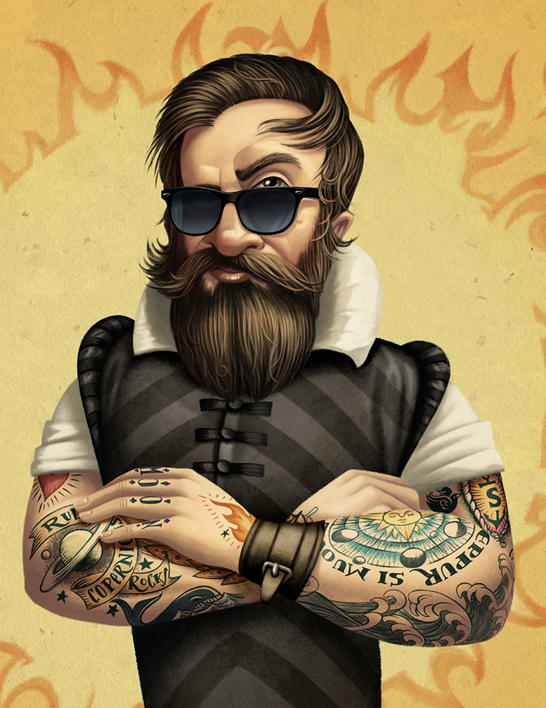 David de Ramon, illustrator, artist, fine-art, vector, packaging, football, vintage, magazine, newspaper, handcraft