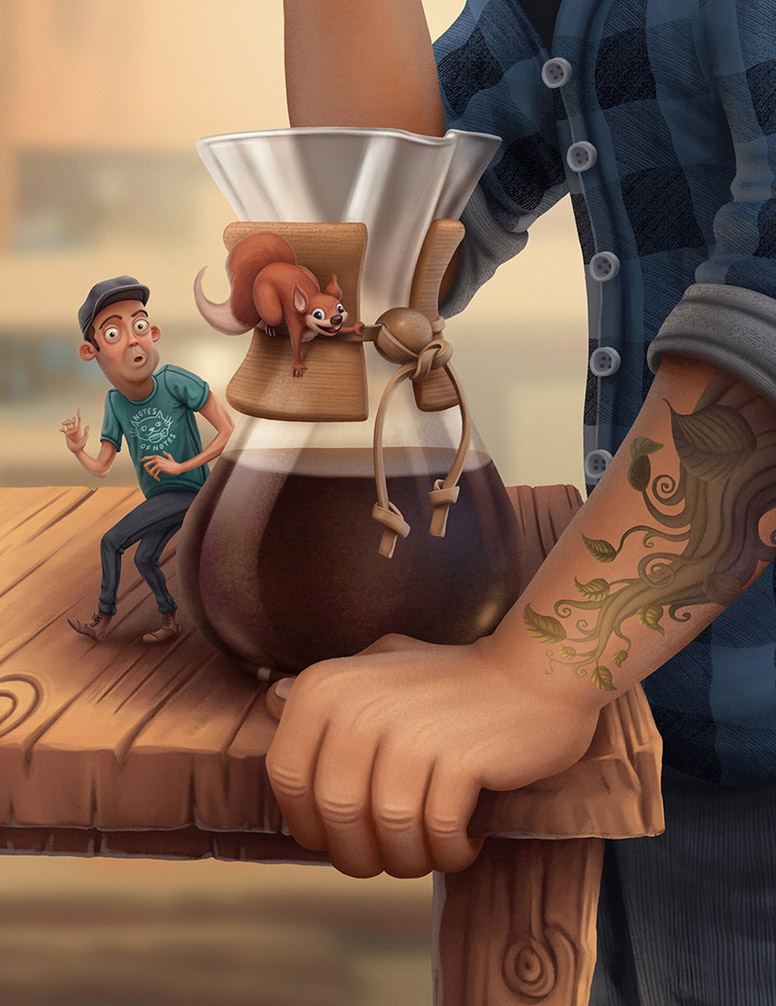 Sergio Edwards, edwardssalassergio, children books, illustrator, comical, quirky, digital illustrations, pandemic illustrations, character design,