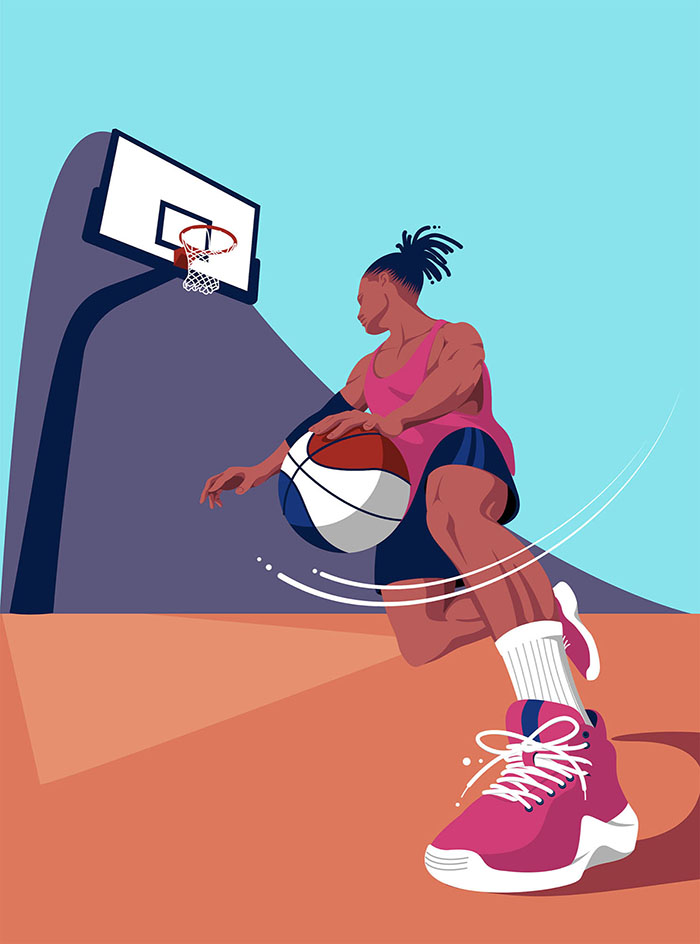 Streetball by Tomasz Usyk.