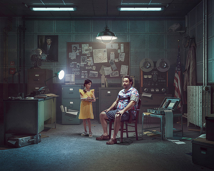 Great campaign for the International Spy Museum by Luminous CGI.