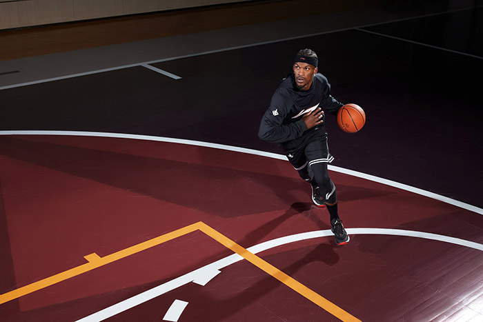 Jimmy Butler for Li-Ning shot by Ruud Baan.