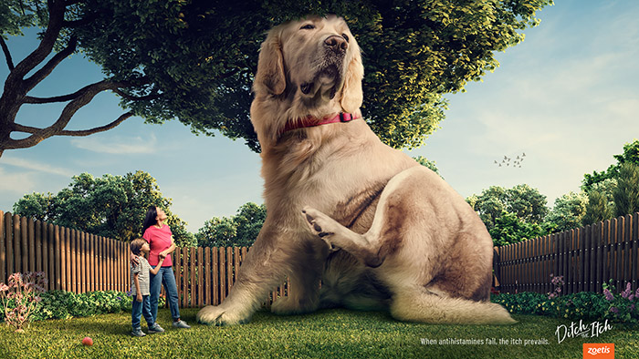 'When antihistamines fail, the itch prevails' by Studio Nuts.