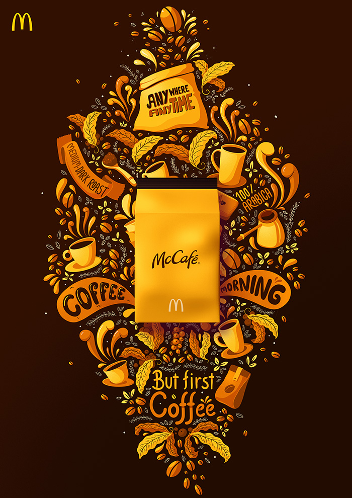 Beuren Studio for McCafe Dubai.