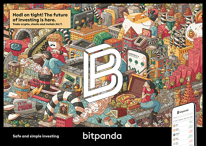 ‘Hodl on Tight! The Future of Investing is here’ by Studio Beuren.